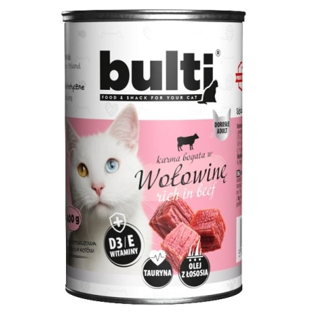 BULTI karma mokra dla kota 400g